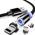 Cavo di caricatore magnetico USB di illuminazione Micro Type-C